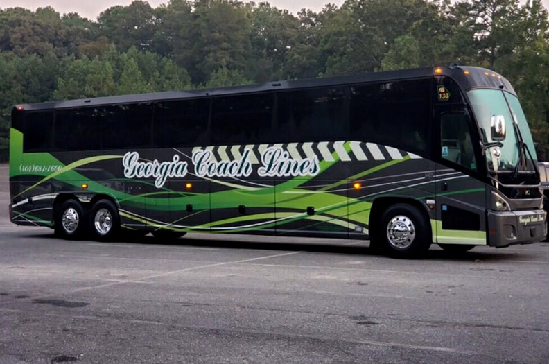 Charter Bus Rentals Marietta, GA Coach Lines